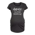 thumbnail image 1 of Bloom Maternity - Mama In The Making - Maternity Scoop Neck Graphic T-Shirt, 1 of 5