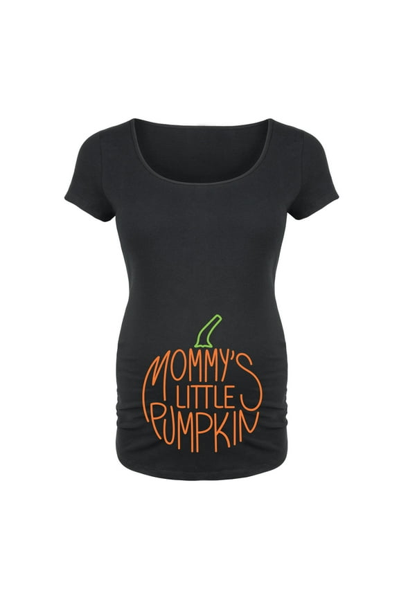 - Mommy Little Pumpkin - Maternity Scoop Neck T-Shirt