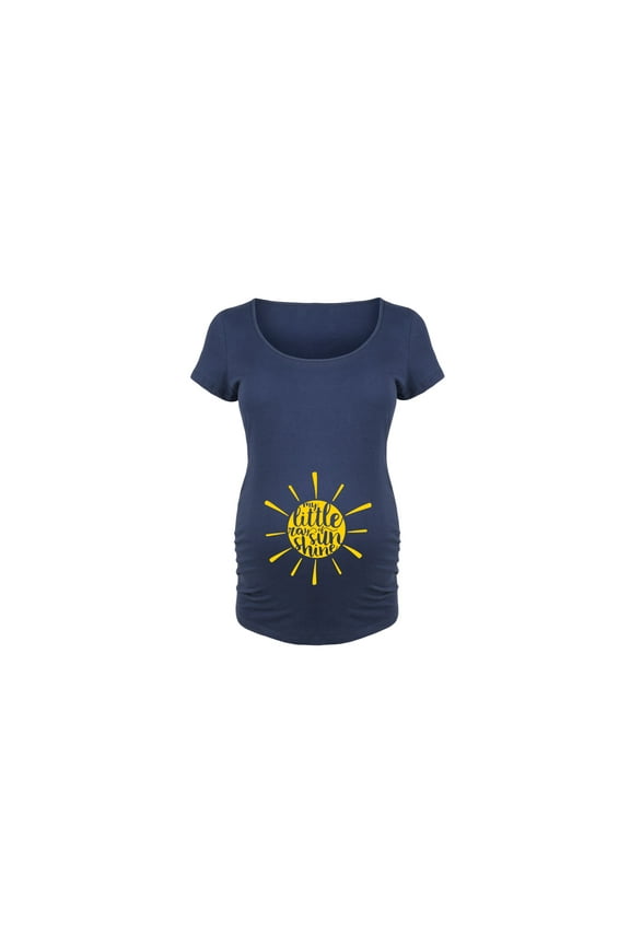 - My Little Ray Of Sunshine - Maternity Scoop Neck T-Shirt