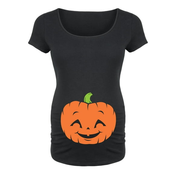 Bloom Maternity - Pumpkin - Maternity Scoop Neck T-Shirt