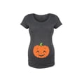 thumbnail image 1 of Bloom Maternity - Pumpkin - Maternity Scoop Neck T-Shirt, 1 of 5