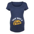 thumbnail image 1 of Bloom Maternity - Taco Bout A Baby - Maternity Scoop Neck T-Shirt, 1 of 5