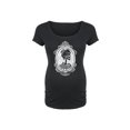 thumbnail image 1 of Bloom Maternity - Victorian Skeleton Cameo Lady - Maternity Scoop Neck T-Shirt, 1 of 5