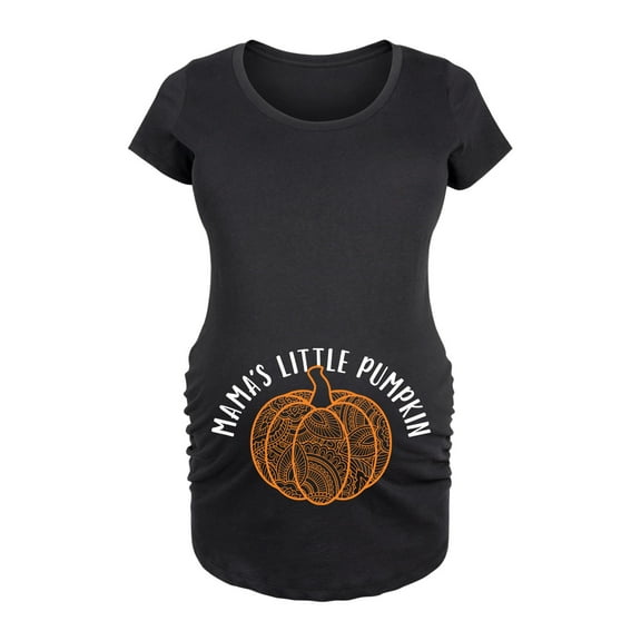 Bloom Maternity - Women's Thankful And Blessed Thanksgiving Maternity T-Shirts