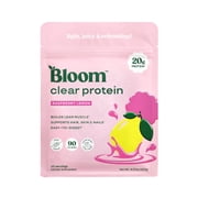 Bloom Nutrition Clear Protein, Raspberry Lemon, 10 Servings