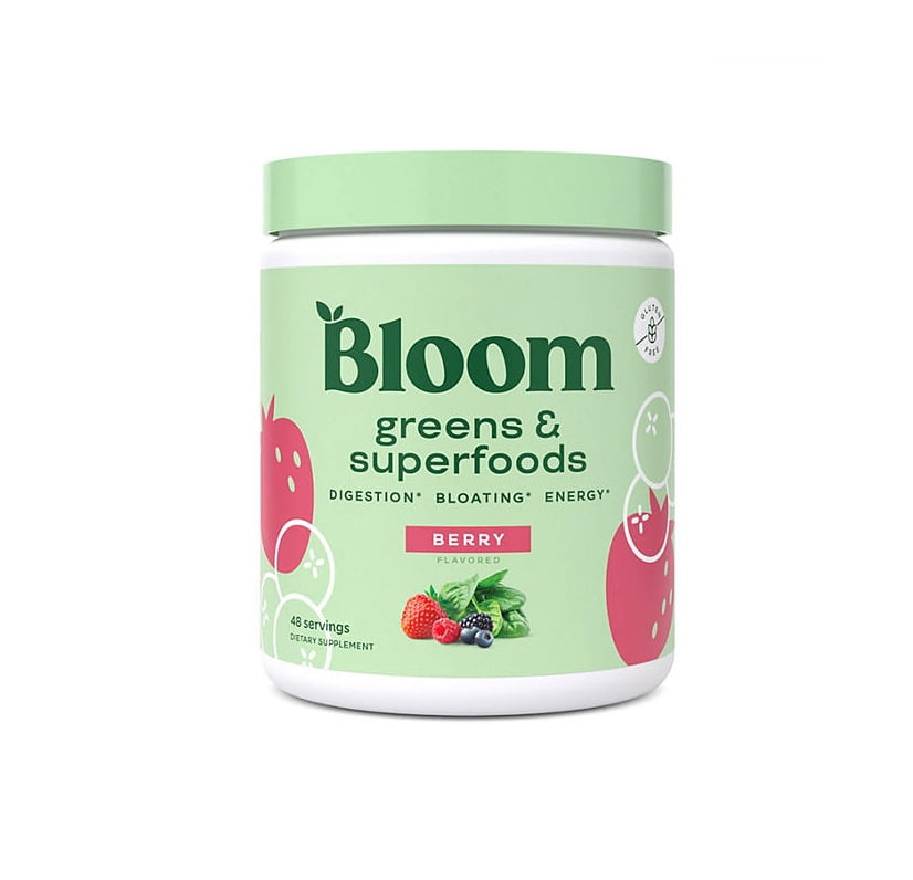 Bloom Nutrition Greens & Superfoods Powder, Berry (48 Servings, 9.2 oz