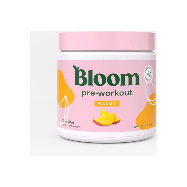 Bloom Nutrition Original Pre Workout Mango 40ct