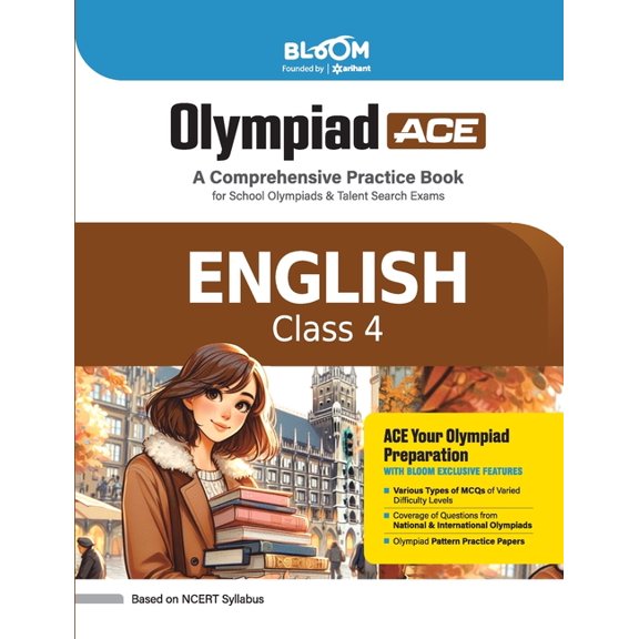 Bloom Olympiad English Class 4th, (Paperback)