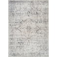 thumbnail image 1 of Bloom Rugs Washable Non-Slip 10 ft Runner - Ivory / Gray / Caramel Traditional Oriental Runner for Entryway, Hallway, Bathroom, and Kitchen - Exact size: 2'6" x 10', 1 of 10