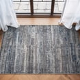 thumbnail image 1 of Bloom Rugs Washable Non-Slip 3' x 5' Rug - Gray / Blue / Blush Modern Abstract Area Rug for Living Room, Bedroom, Dining Room, and Kitchen - Exact size: 3' x 5', 1 of 10