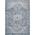 thumbnail image 1 of Bloom Rugs Washable Non-Slip 5' x 7' Rug - Blue / Gray Traditional Oriental Area Rug for Living Room, Bedroom, Dining Room, and Kitchen - Exact size: 5' x 7', 1 of 8