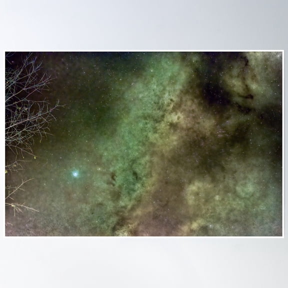 Bloom Theory Altair Milky Way Poster Wall Art, Modern Wall Decor, 16x24 UNFRAMED