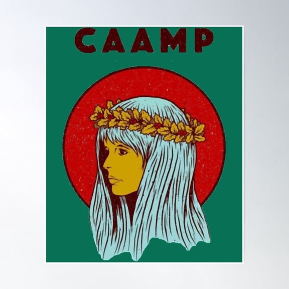 Bloom Theory Caamps Poster Wall Art, Modern Wall Decor, 12x18 UNFRAMED