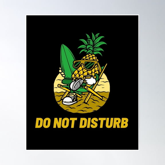 Bloom Theory Do Not Disturb!!! Poster Wall Art, Modern Wall Decor, 16x24 UNFRAMED