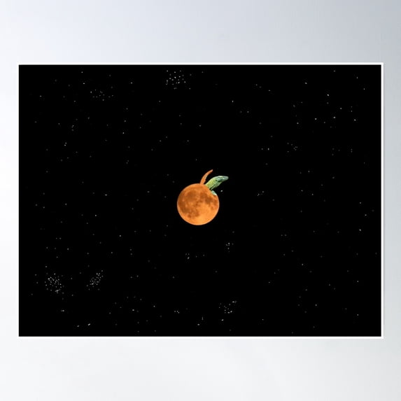 Bloom Theory Lizard Hatching From The Moon Poster Wall Art, Modern Wall Decor, 16x24 UNFRAMED