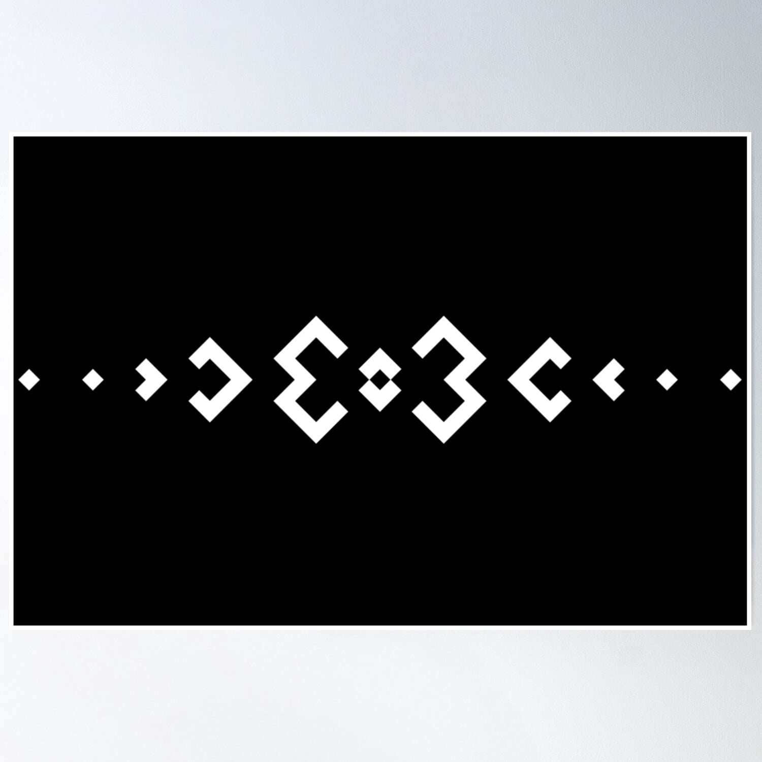 Bloom Theory Mēness Zīme | Moon Symbol Poster Wall Art, Modern Wall ...