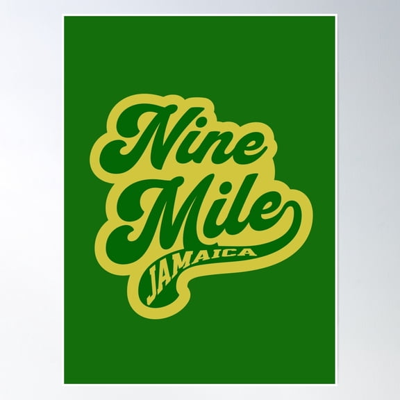 Bloom Theory Nine Mile Jamaica Poster Wall Art, Modern Wall Decor, 16x24 UNFRAMED