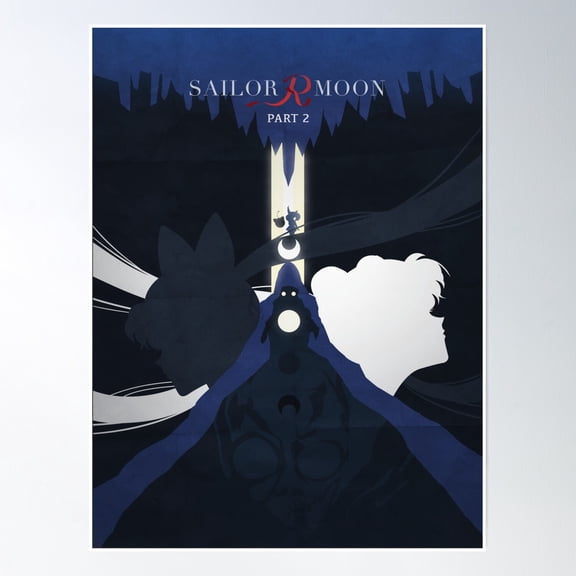 Bloom Theory Pretty Guardian Soldier: Darkness Poster Wall Art, Modern Wall Decor, 12x18 UNFRAMED