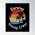thumbnail image 1 of Bloom Theory Ramirez Vacay Crew Ramirez Family Vacation Poster Wall Art, Modern Wall Decor, 16x24 UNFRAMED, 1 of 3
