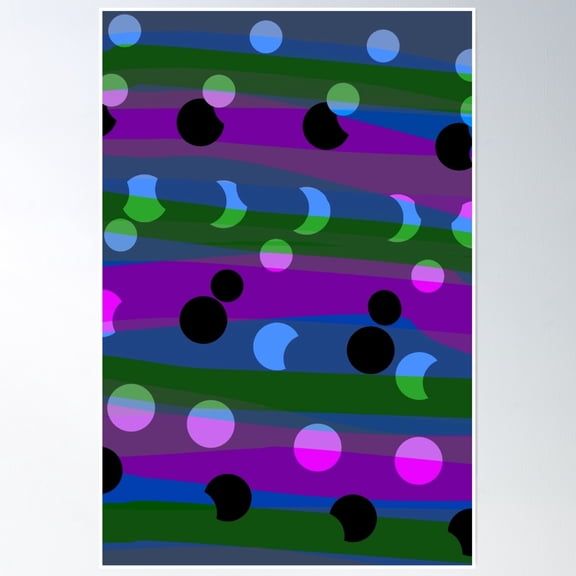 Bloom Theory The Language Of The Moon Poster Wall Art, Modern Wall Decor, 8x12 UNFRAMED