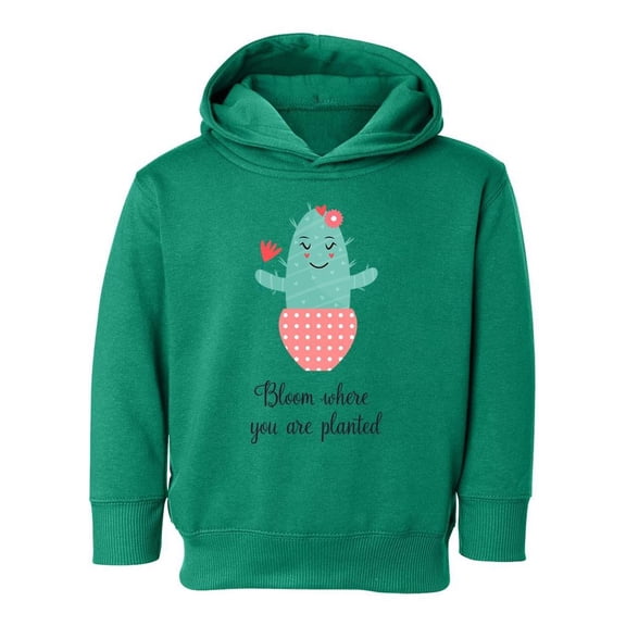 Bloom Where You Are Planted Hoodie Toddler -Image by Shutterstock, 4 Toddler
