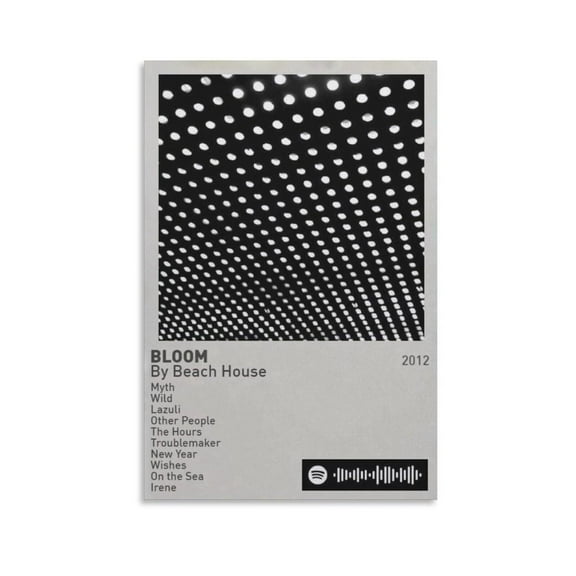 Bloom by Beach House 2 Canvas Poster Bedroom Decor Office Room Decor Gift