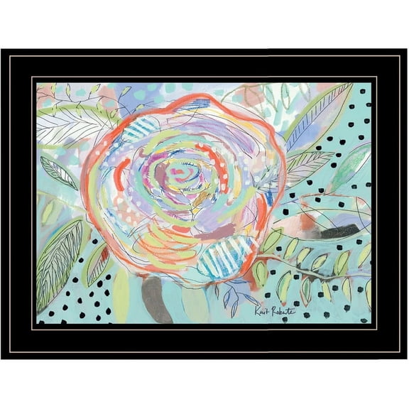 Bloom for Yourself by Kait Roberts Framed Print Wall Art Wood Multi-Color