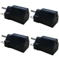 thumbnail image 1 of BloomGrow 110V / 120V to 220V / 240V Plug Adapter Electrical Converter for US (4 PCS), 1 of 8