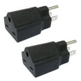 thumbnail image 1 of BloomGrow 240V to 120V Adapter, 15A 240V 6-15P Male to 5-15P Male Electrical Plug, 2 Pieces Pack, 1 of 6