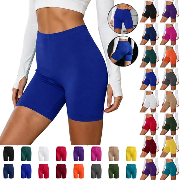 Long A Exercise Bloomae Slip Shorts for Women Under Dress Anti Chafing Boy Shorts ...