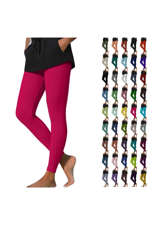 Yoga Pants for Women Casual Elastic High Waist Tummy Control Athletic Workout Running Pants Stretch Tights Skinny Leggings Silver XXL