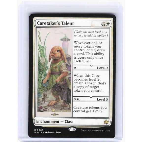 Bloomburrow Caretaker's Talent Non-Foil Rare #6