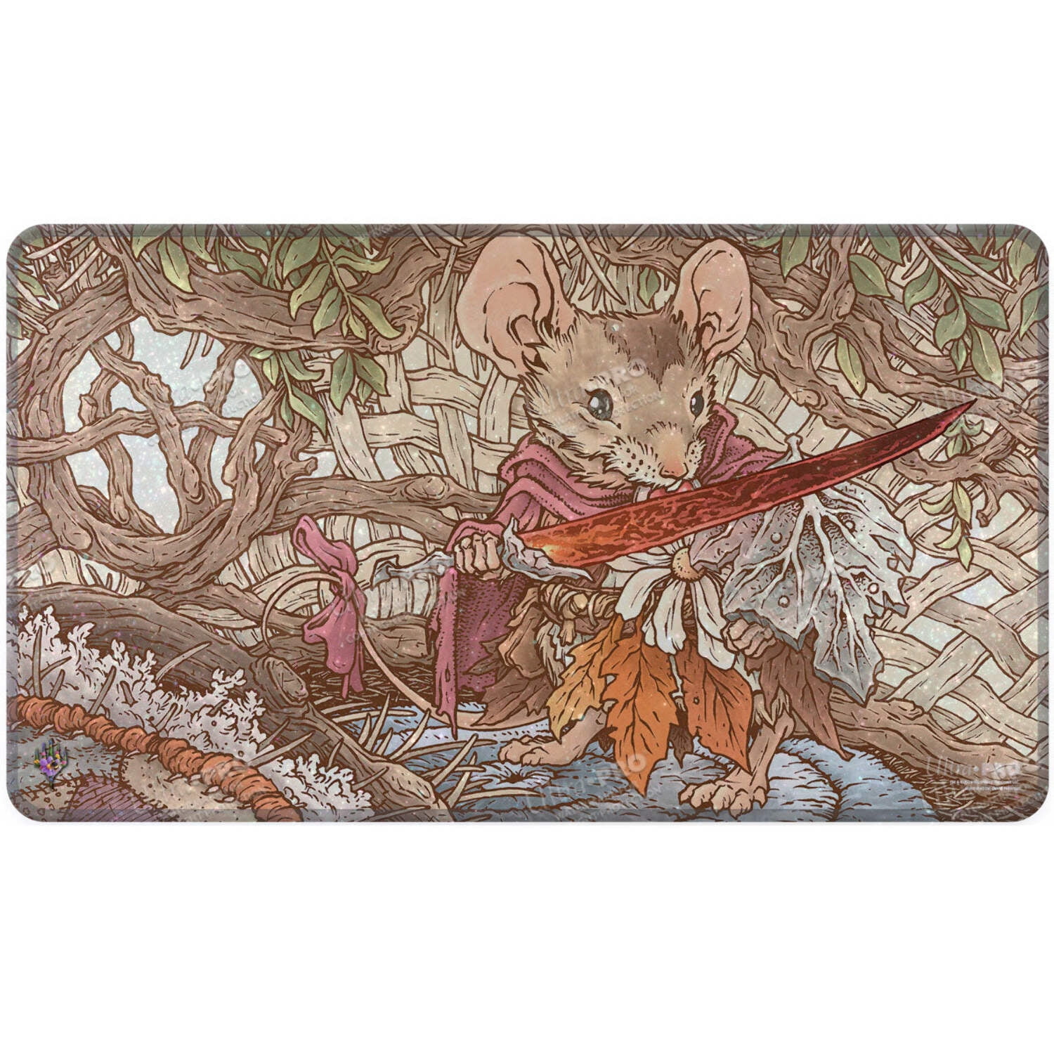 Bloomburrow Mabel, Heir to Cragflame HOLOFOIL® Standard Gaming Playmat for Magic: The Gathering