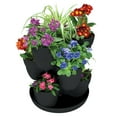 thumbnail image 1 of Bloomers Flower Tower - Charcoal, 1 of 5