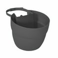 thumbnail image 1 of Bloomers Post Planter – Both Permanent and Temporary Installation Options – Garden in Untraditional Spaces – Slate, 1 of 4