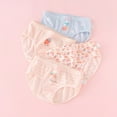 thumbnail image 1 of Bloomers for Toddler Girls 7-8 Years Little Girls' Soft Cotton Underwear Baby Bloomers Bikini Panties for Girls Girls' Breathable Underwear 4 PCS Blue, 1 of 3