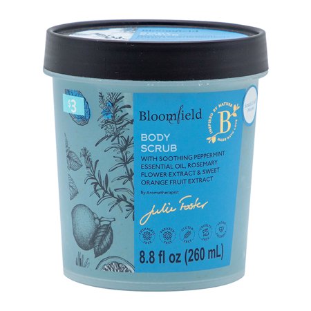 Bloomfield 260ml bath scrub Blue