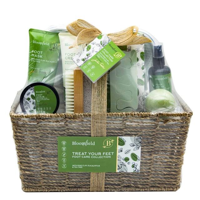 Bloomfield Treat Your Feet 10 Pieces Foot Care Collection Green Sea