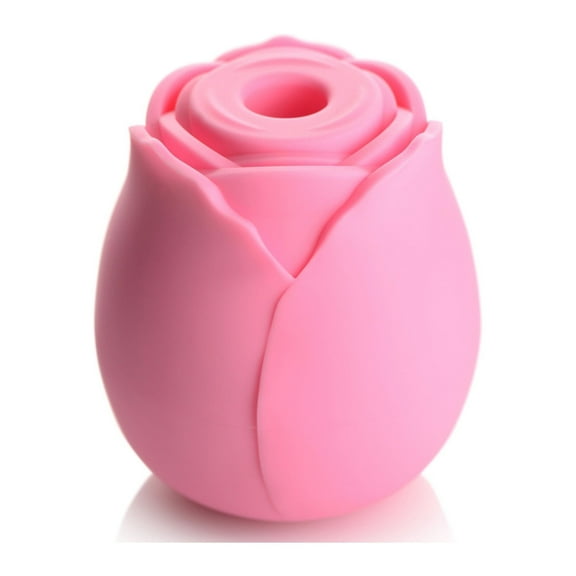 Bloomgasm Wild Rose 10X Suction Vibrator, Pink