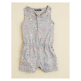 thumbnail image 1 of Bloomie's Infant Girls' Splatter Print Romper, Gray, Size 24 Months, 1 of 2