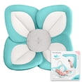thumbnail image 1 of Blooming Bath Lotus Baby Bath Seat - Sink Baby Bath Insert, Seafoam/Gray, 1 of 10