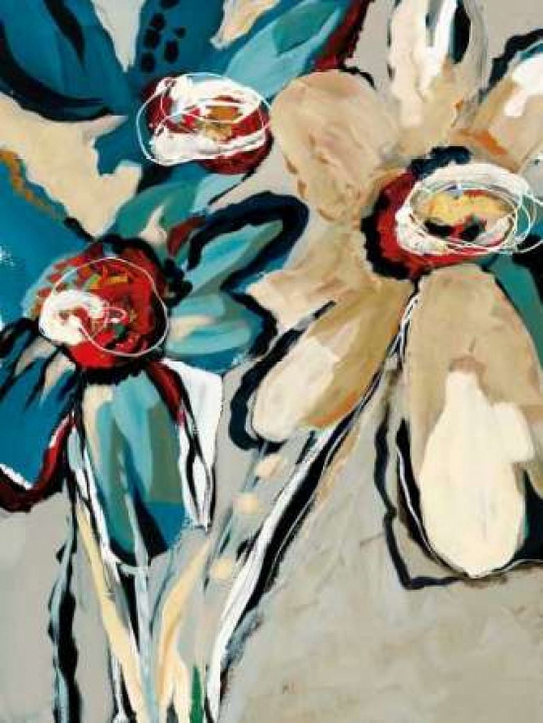 Blooming Blue II Canvas Art - Angela Maritz (18 x 24)