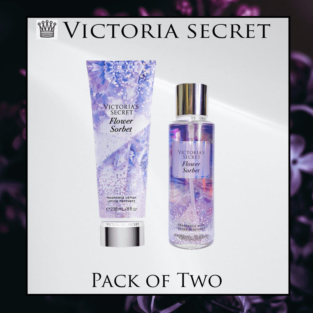 Blooming Bouquet Bliss Victoria's Secret Flower Sorbet Mist and Lotion Set