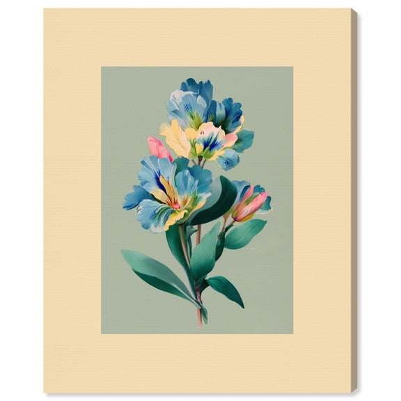 Blooming Brights Canvas Print Botanical Art by Art Remedy, Gallery Wrapped, 30 x 36