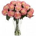 thumbnail image 1 of Nearly Natural Blooming Carnation Arrangement with Vase, 1 of 2