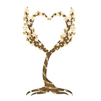 Blooming Cherry Blossom Wall Decal - Home Living Room Nursery Bedroom Decoration Floral Themed- Easy To Apply Vinyl Wall Decal - Art Removable Wall Sticker-Size: 6" x 10".