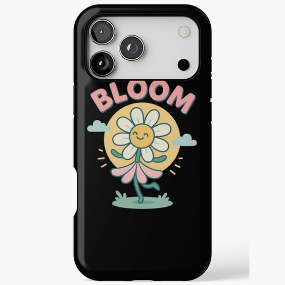 Blooming Daisy Dance Floral Pattern iPhone Case 17 16 15 14 13 12 11 Pro Max