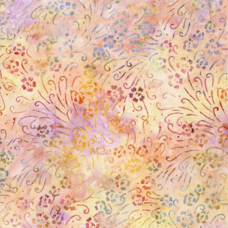 Blooming Fields - Petal - Pink/Purple - Bursts - Batiks - Timeless Treasures
