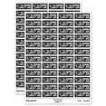 thumbnail image 1 of Blooming Great Job Gardener Plant Teacher Student School Sticker Set - Black - Matte Finish - 1.25" Mini, 1 of 7