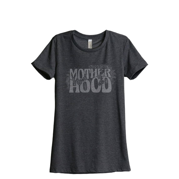 Blooming Motherhood Women's Fashion Relaxed T-Shirt Tee Charcoal Grey Medium